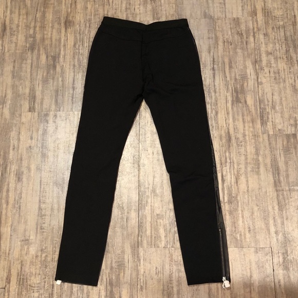 New Victoria’s Secret Leather & Ponte Leggings - Picture 8 of 9